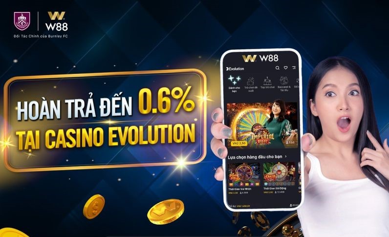 casino evloution w88