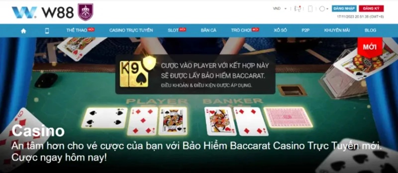 w88 casino trực tuyến